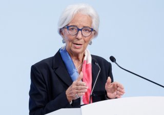 Prezidentka Evropské centrální banky (ECB) Christine Lagardeová