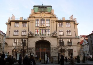 Nová radnice na Mariánském náměstí v Praze