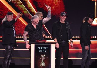 Skupina Kabát převzala Českého slavíka pro nejlepší kapelu roku