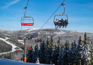 Lyžařský areál Svatý Petr v Krkonoších