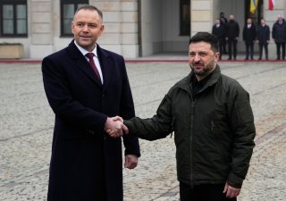 Karol Nawrocki a Volodymyr Zelenskyj