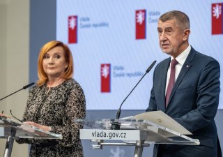 Alena Schillerová a Andrej Babiš