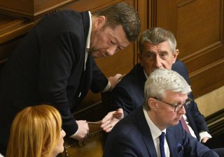 Tomio Okamura a Andrej Babiš