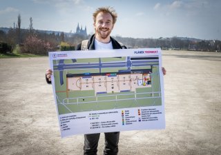 Organizátor akce Mikuláš Minář