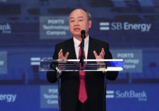 Šéf SoftBank Masajoši Son
