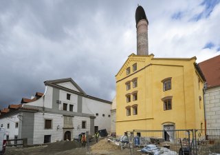 Zrekonstruovaný pivovar v Jindřichově Hradci