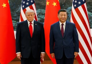 prezidenti USA a Číny Donald Trump a Xi-Ťin Pching
