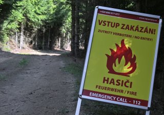 Kontaminované území na Šumavě
