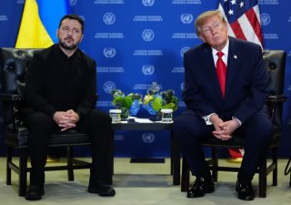 Volodymyr Zelenskyj a Donald Trump