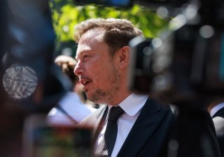 Miliardář a majitel sítě X Elon Musk
