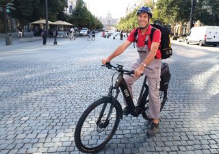 Mobilní údržbář na elektrokole