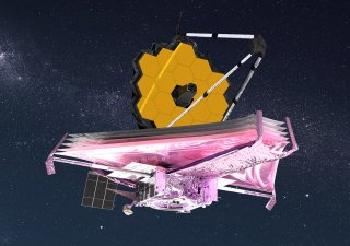 Takto bude vypadat unikátní teleskop Jamese Webba, až dorazí na místo určení.