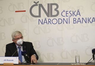 Guvernér České národní banky (ČNB) Jiří Rusnok