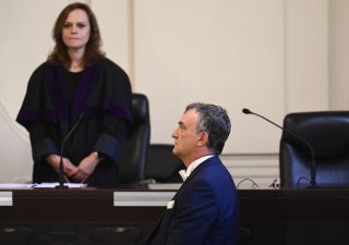 Antonio (Antonín) Koláček, manažer MUS, u soudu v roce 2023