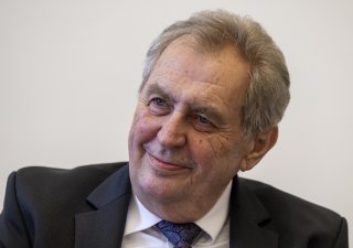 Bývalý prezident Miloš Zeman