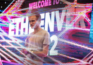 Vitalik Buterin při konferenci ETHDenver