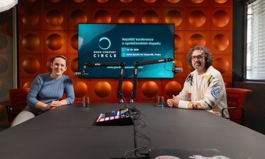 Hostem Sary Polak v podcastu Dobré společnosti  byl Petr Mára