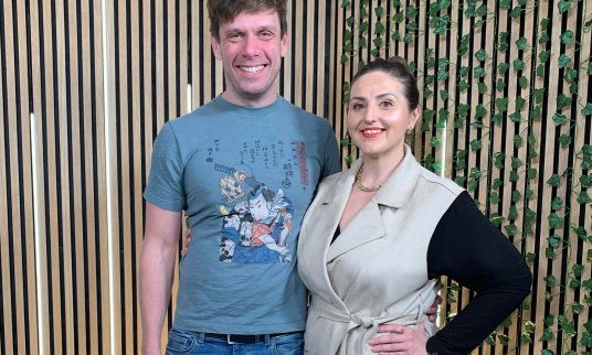 Petr Kovařík a Katarína Krajčovičová