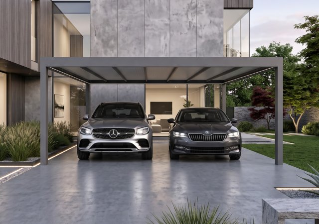 Carport LAMARK - přístřešek pro auto na míru