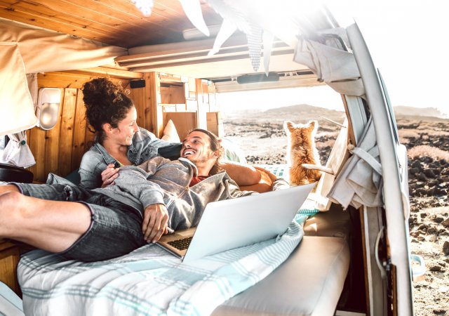 Cesty karavanem na jih jsou oblíbené