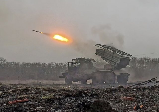 Ruský samohybný raketomet „Grad“