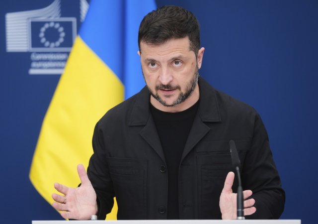 Ukrajinský prezident Volodymyr Zelenskyj