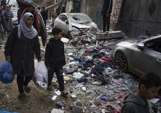 Palestinské město Rafah