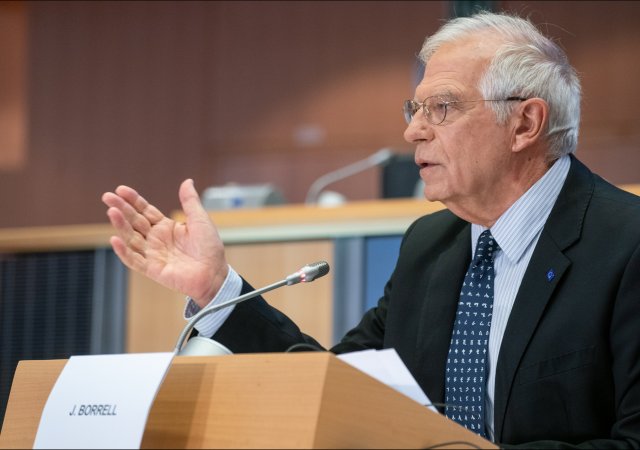 Šéf unijní diplomacie Josep Borrell