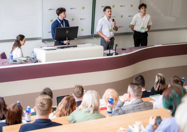 Studenti v rámci letošního 3. ročníku Company Culture Competition soutěžili o nejlepší nápad dle zadání firem