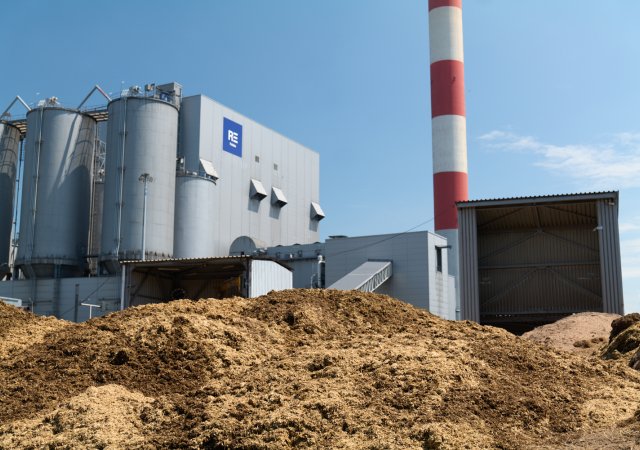 Elektrárna společnosti ResInvest Energy Polska v Chorzówě