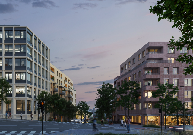 Developerská společnost Corwin zahájila první etapu projektu Dvory Vysočany v Praze.