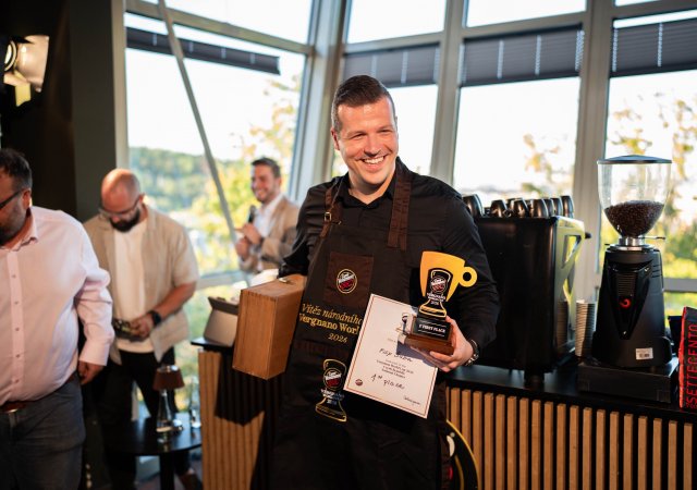 Nejlepší barista světa může být z Česka. Do světového finále postoupil Filip Šuba