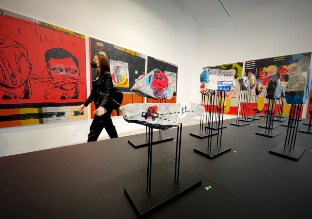 Výstava Vladimira 518 v pražské DSC Gallery.