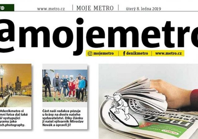 Deník Metro spouští novou platformu Moje Metro