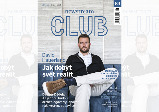 Obálka magazínu Newstream CLUB 8