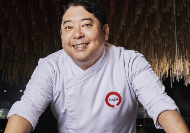 Zakladatel restaurace a šéfkuchař Maido Mitsuharu Tsumura