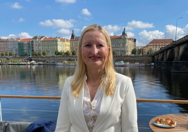 Monika Truchlíková, generální ředitelka Modré pyramidy stavební spořitelny ze skupiny Komerční banky