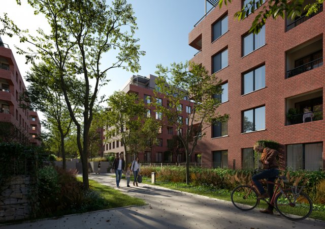 Na pomezí historických Vršovic vzniká nový rezidenční projekt Connect Vršovice.