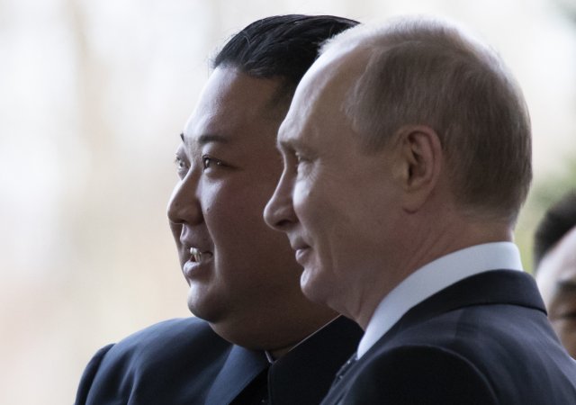 Kim Čong-un, Vladimir Putin