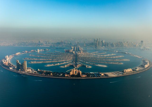 Palm Jumeirah v Dubaji