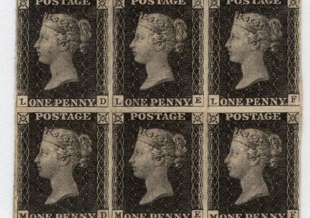 Nejstarší známka světa - Penny Black