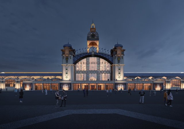 Průmyslový palác po rekonstrukci