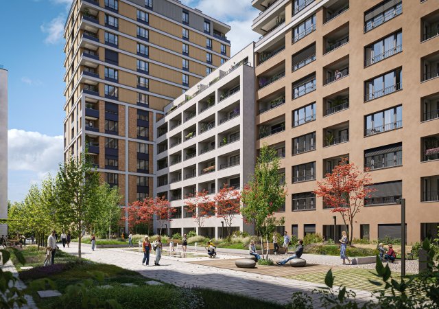 Projekt Skansky ve čtvrti Emila Kolbena na Praze 9