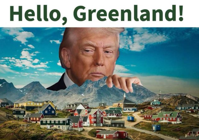 „Pozdrav“, který 1. srpna 2026 poslal Donald Trump Grónsku přes svou sociální síť Truth Social