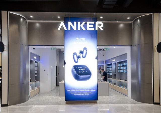 Anker si vybral Prahu. Otevřel tu teprve druhou prodejnu v Evropě