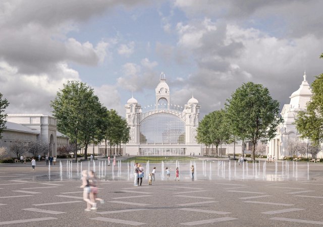 Revitalizace prostoru před Průmyslovým palácem