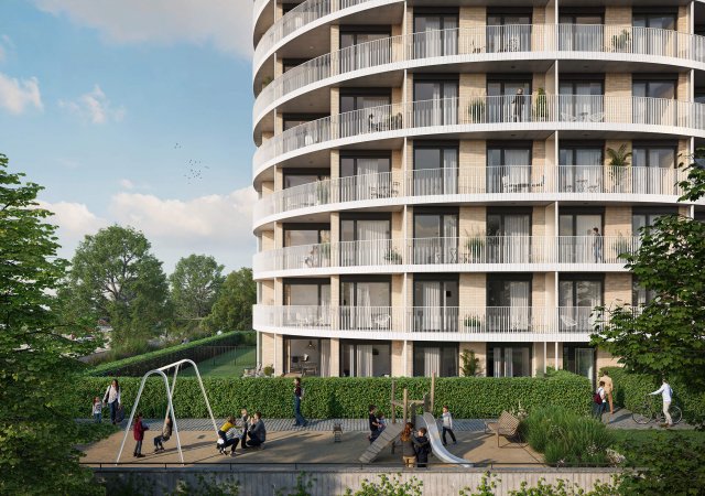 Eliptická budova od ateliéru RAW v Brně