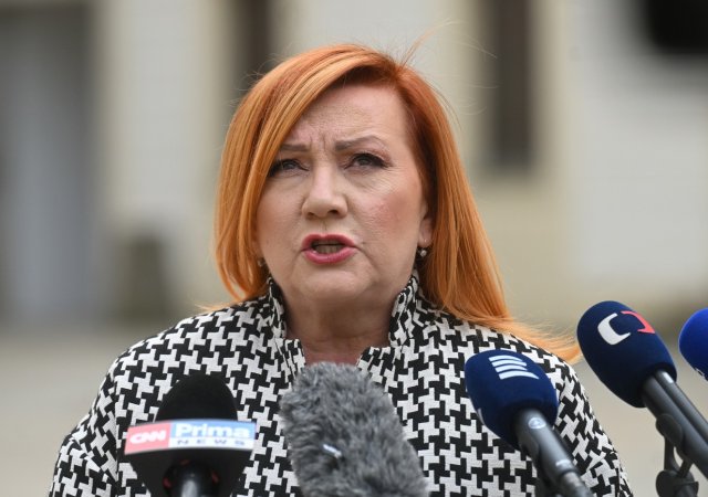 Ministryně financí Alena Schillerová (ANO)