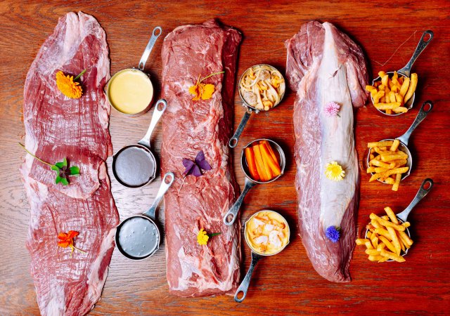 Příprava steaku podle Oldřicha Matouška z restaurace Bruxx