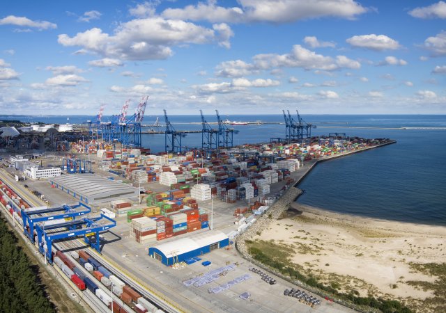 Přístav v Gdaňsku